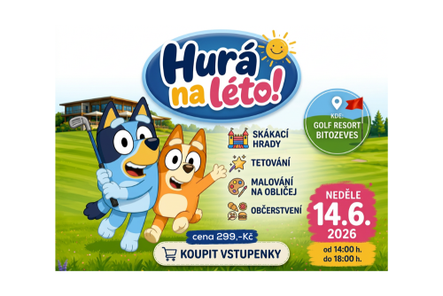 Hurá na léto - Rodinné odpoledne na golfu 14.6.2026